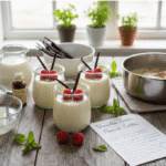 Vanilla bean panna cotta